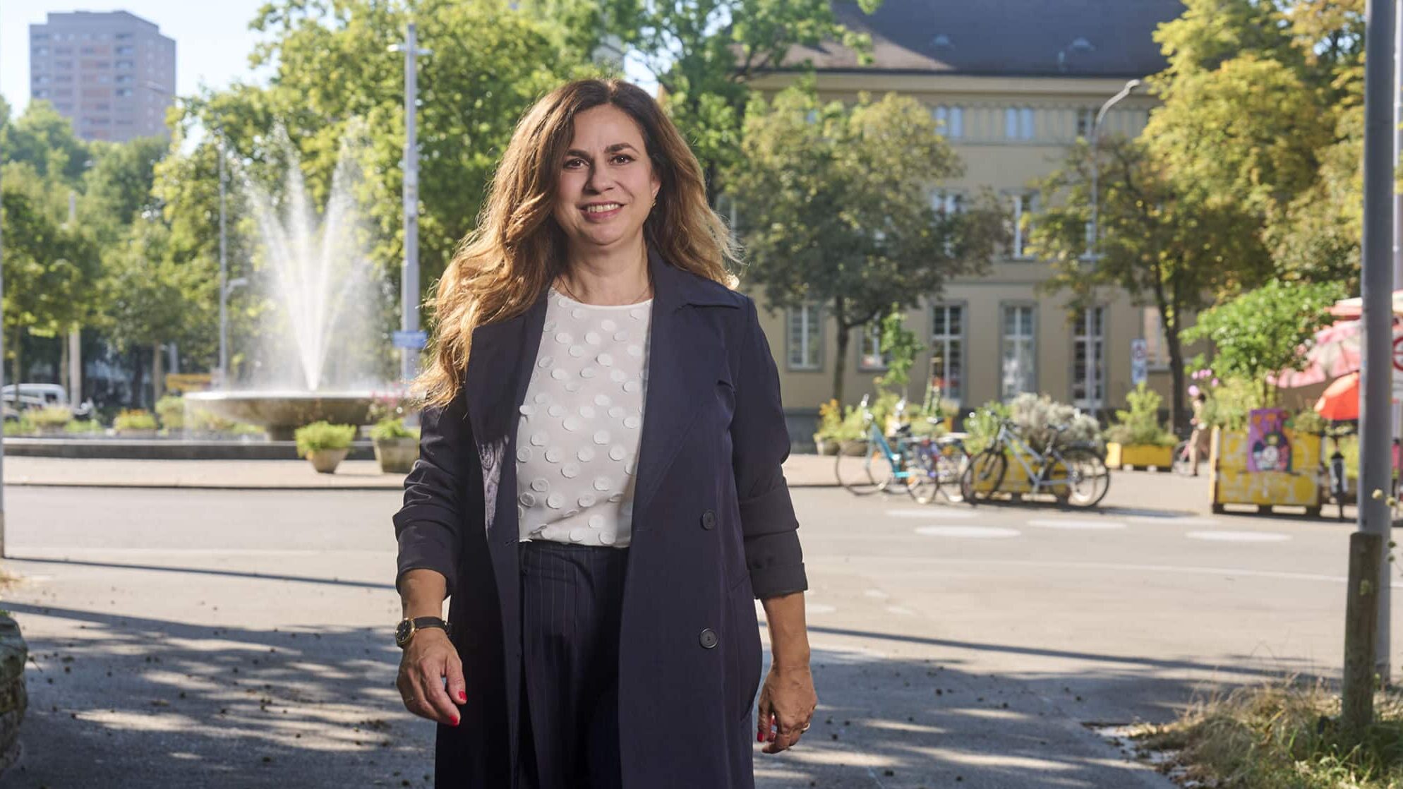 Auf dem Bild zu sehen ist Marita Verbali von der FDP.