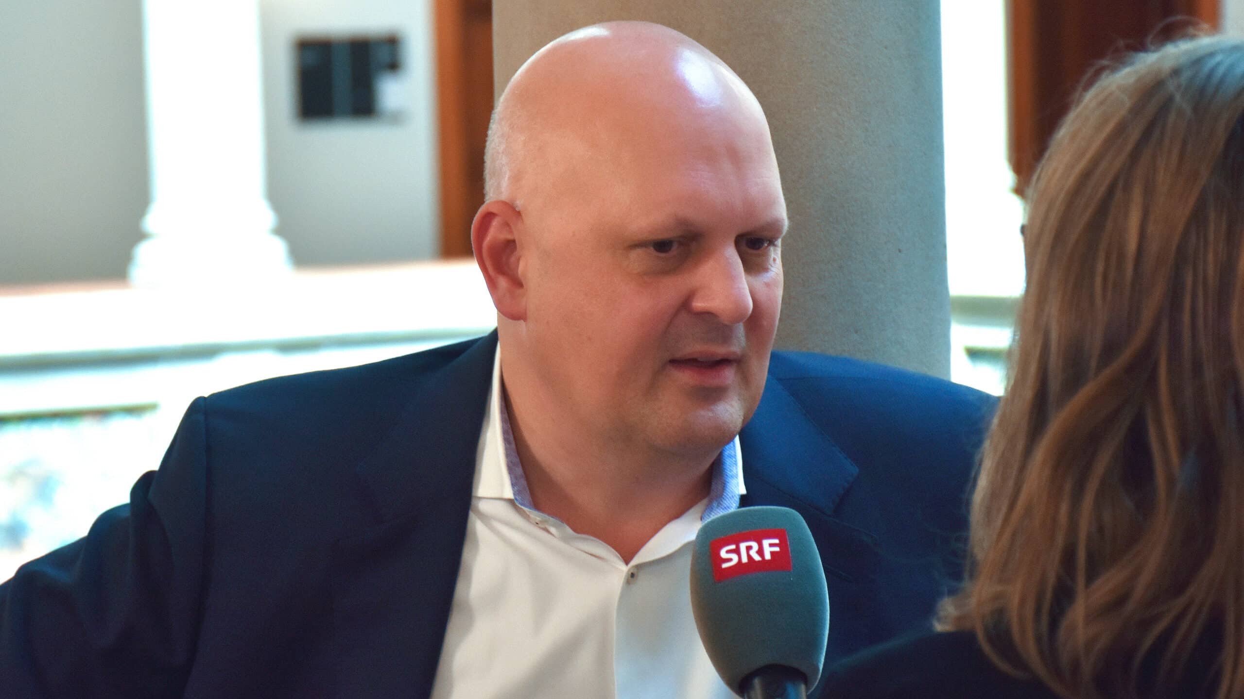 Auf dem Bild zu sehen ist Stadtrat Michael Baumer (FDP).