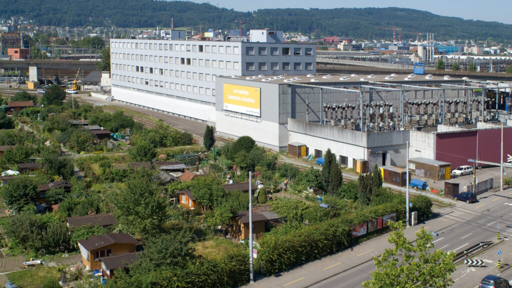 Ein Blick in die Vergangenheit. So präsentierte sich der EWZ-Bauvorgänger vor gut 15 Jahren.