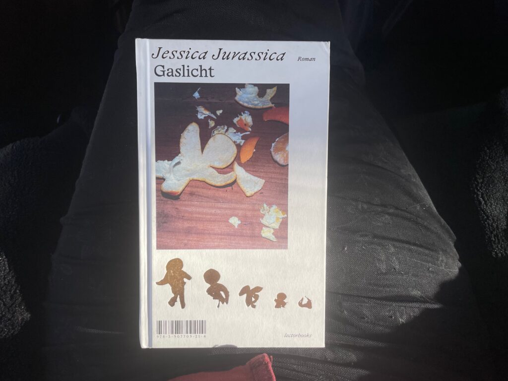 Zu sehen ist der Einband des Buches "Gaslicht" der Autorin Jessica Jurassica.